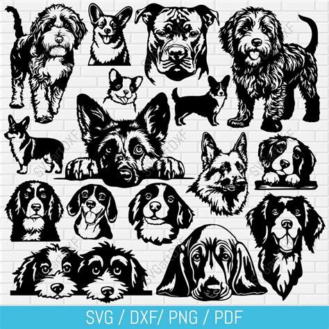 Download Dog Bundle DXF Files