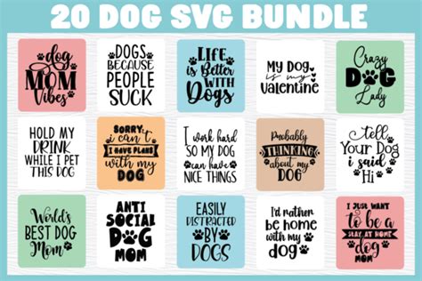 Download Dog Bundle Printable