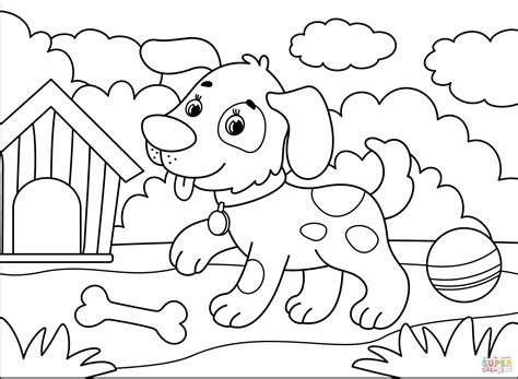 Dog Coloring Pages Free Printable