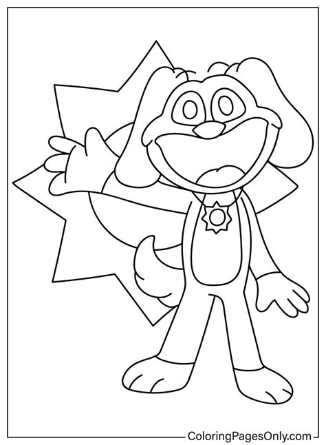 Dog Day Coloring Pages