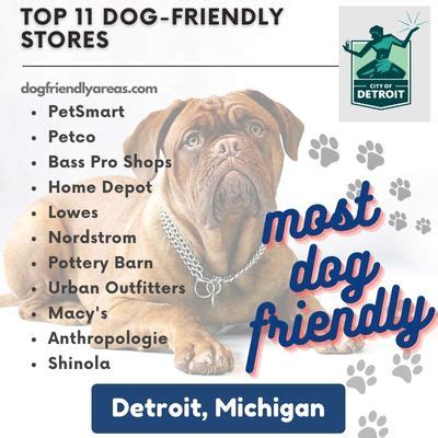Dog Friendly Stores In Michigan