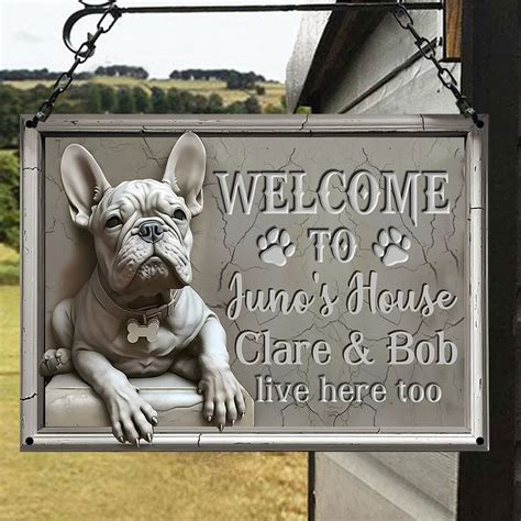 Dog House Sign Classic Metal Signs