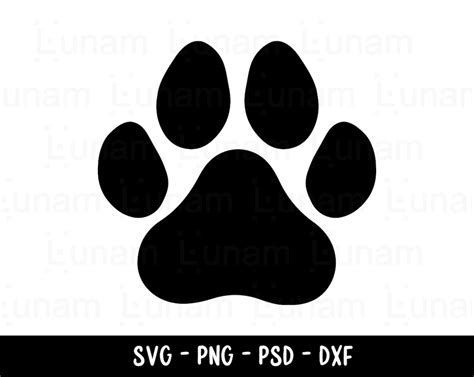 Get Pawsome with Our Unique Dog Print SVG Collection - Perfect for Crafting Projects!