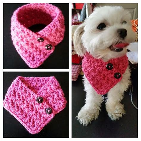 Dog Scarf Crochet
