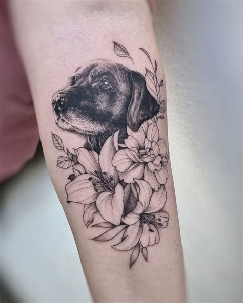 Dog Tribute Tattoo