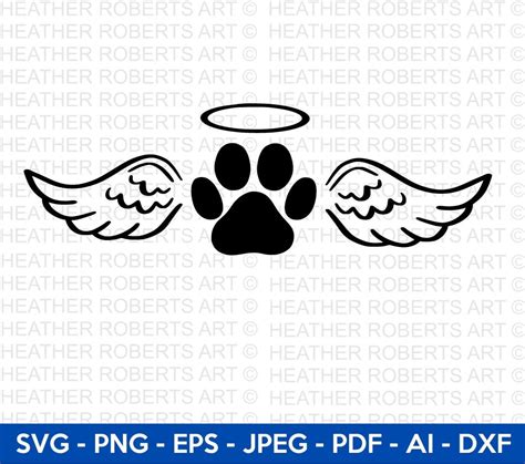 Download Dog with Wings SVG File - SVG Design Cut Files