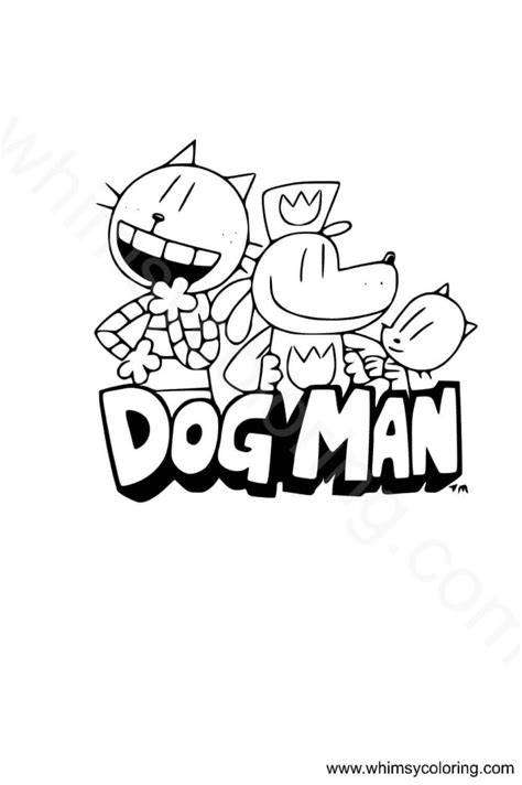Dogman Coloring Pages