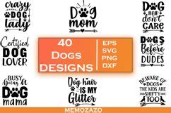 Download Dogs Bundle 40 Designs Cricut SVG