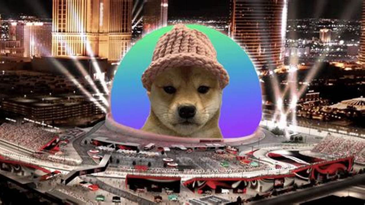 Dogwifhat (Wif) Enthusiasts Raised $690,000 In Just Four Days To Display The Token&#039;s Mascot On The Sphere In Las Vegas., 2024