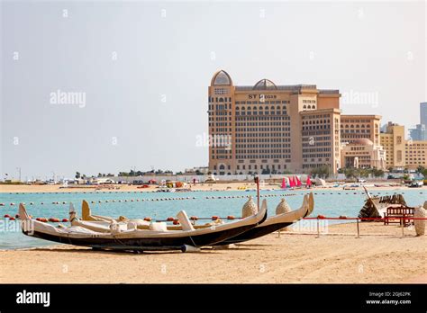 Doha beach scene