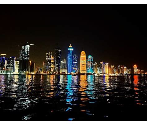 Doha night lights