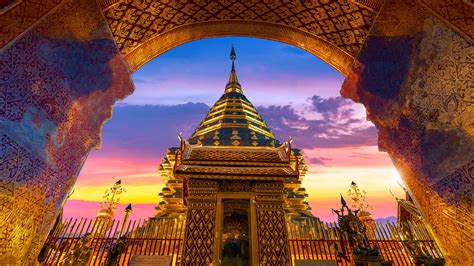Doi Suthep sunset
