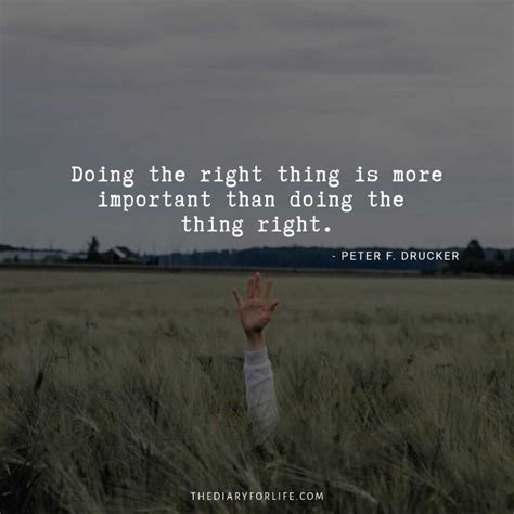 Doing The Right Thing Quotes