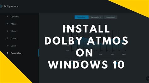 Dolby Atmos Sound Driver