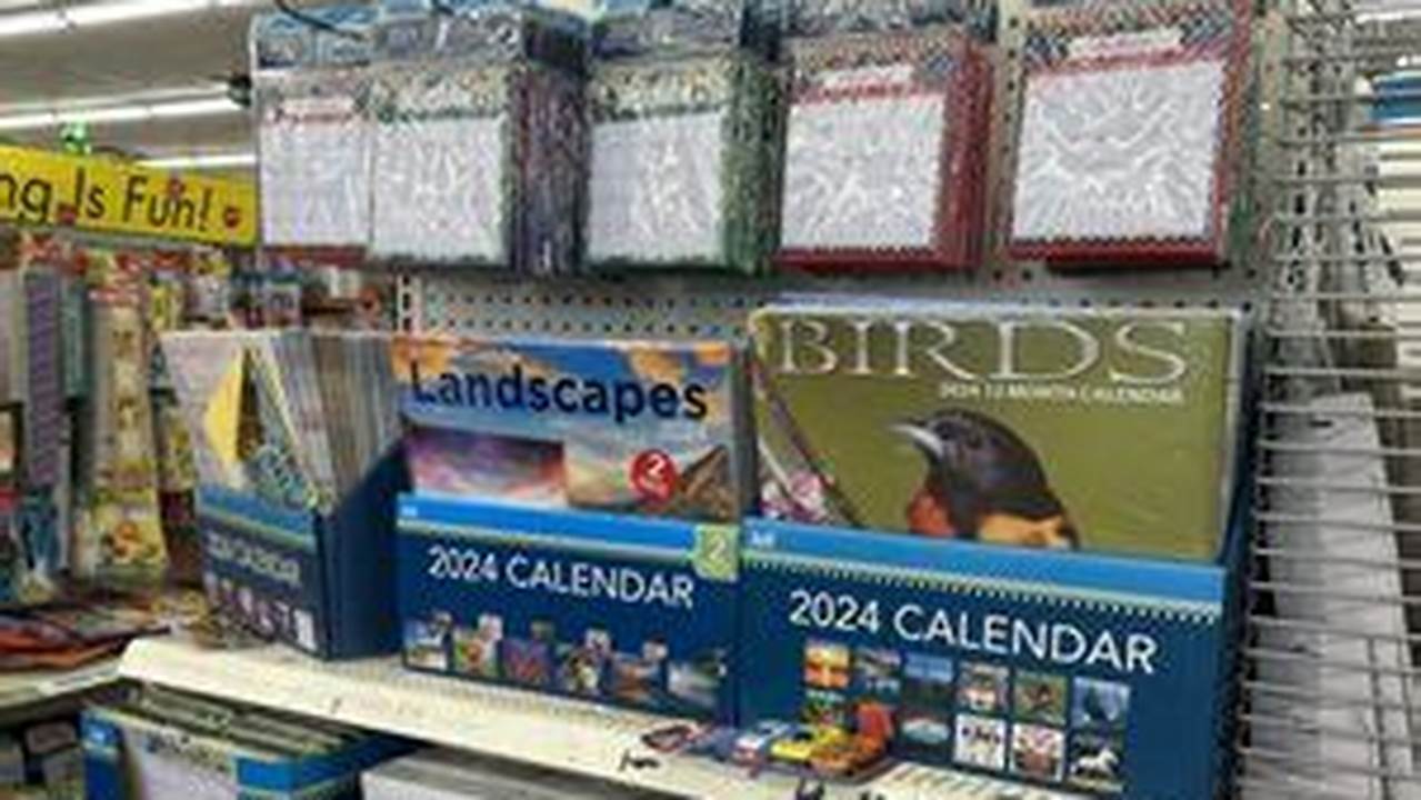 Dollar Tree Calendars 2025