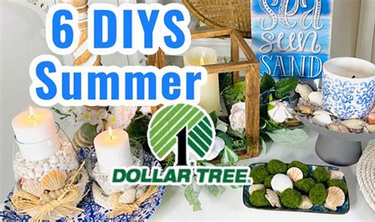 Dollar Tree Summer Decor 2024