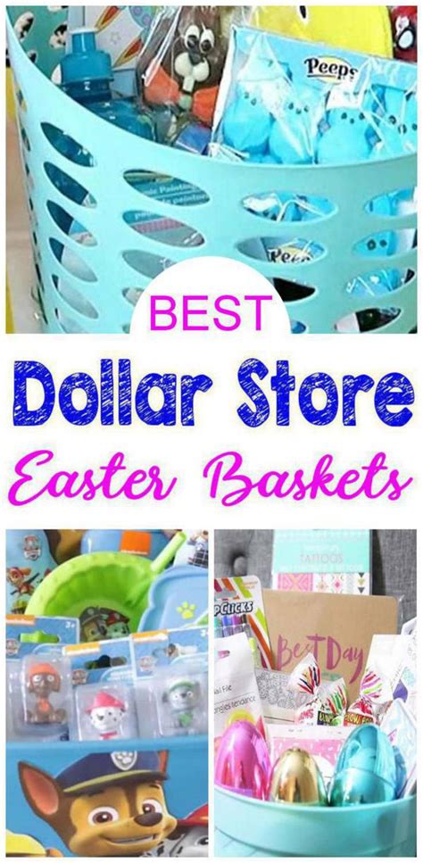 Dollar Store Easter Basket