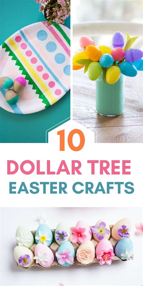 Dollar Tree Easter Egg Crafts