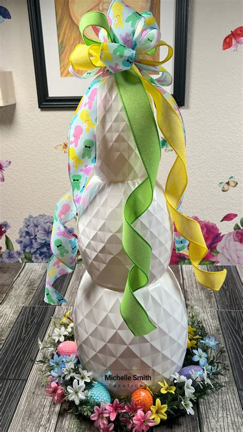 Dollar Tree Stackable Easter Eggs