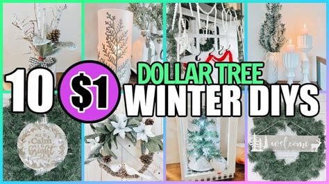 Spruce up your Home for the Holidays with these Cozy Dollar Tree Winter Decor Ideas