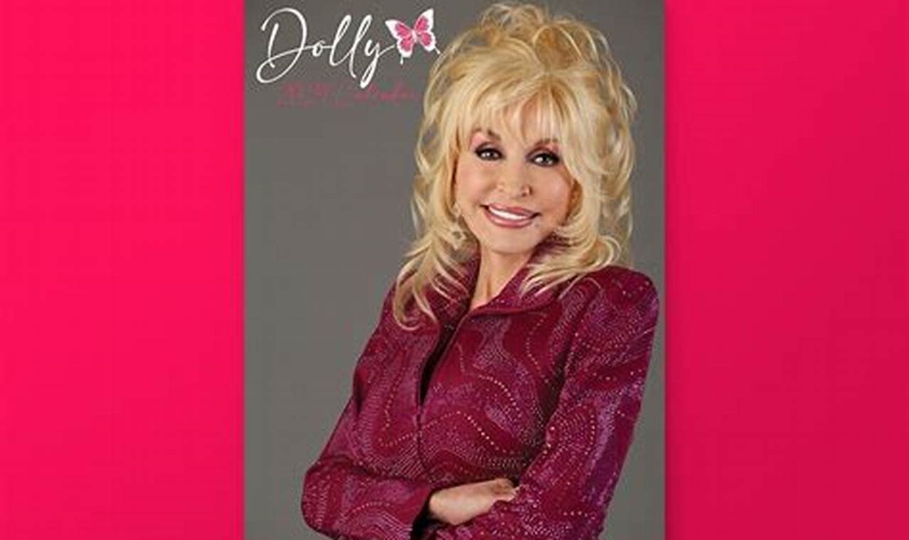 Dolly Parton Calendar 2024