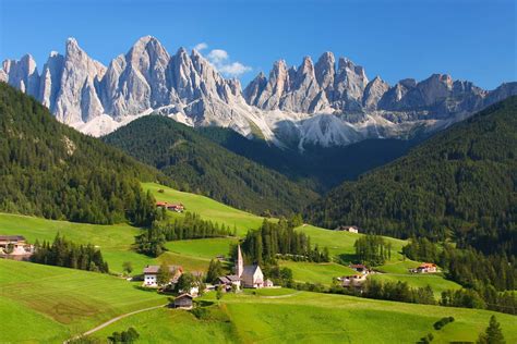 Dolomites Mountain Range