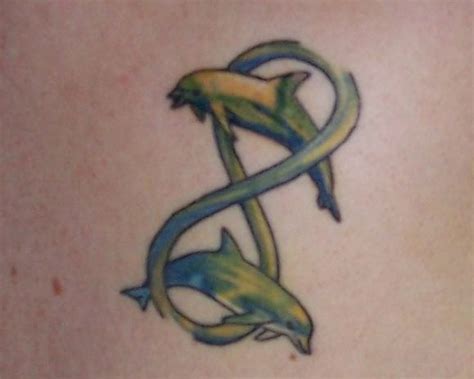 Dolphin Infinity Tattoo