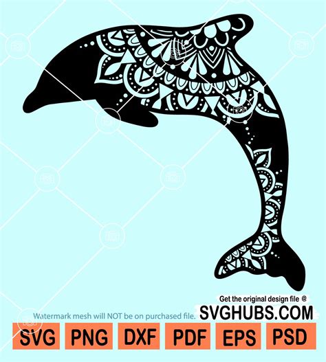 Download Dolphin Mandala Svg Free - 188+ Amazing SVG File Printable