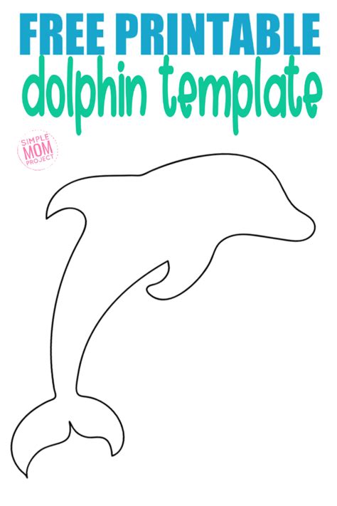 Dolphin Template Free Printable