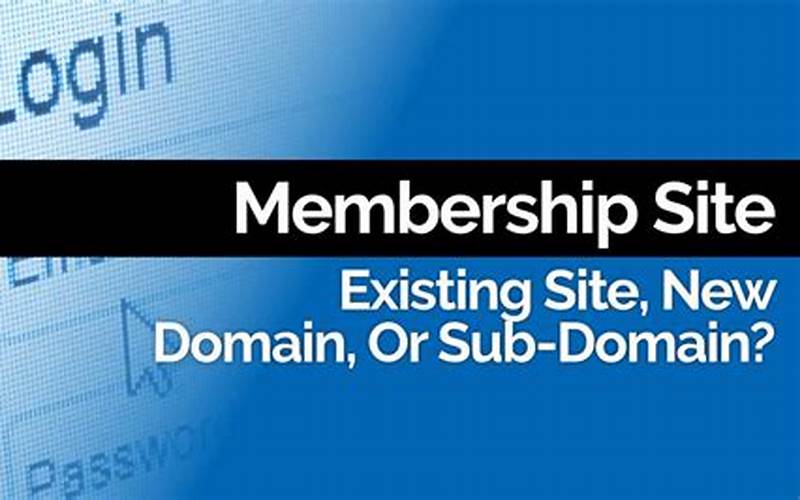 Domain Membership