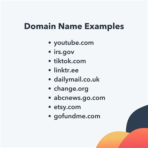 Domain Name Examples