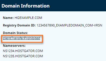 Domain Status Clientrenewprohibited