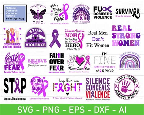 Download Domestic Violence Awareness DXF Files