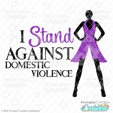 Download Domestic Violence Awareness Svg Printable