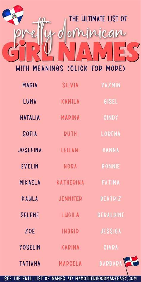 Dominican Girl Names That Start With L