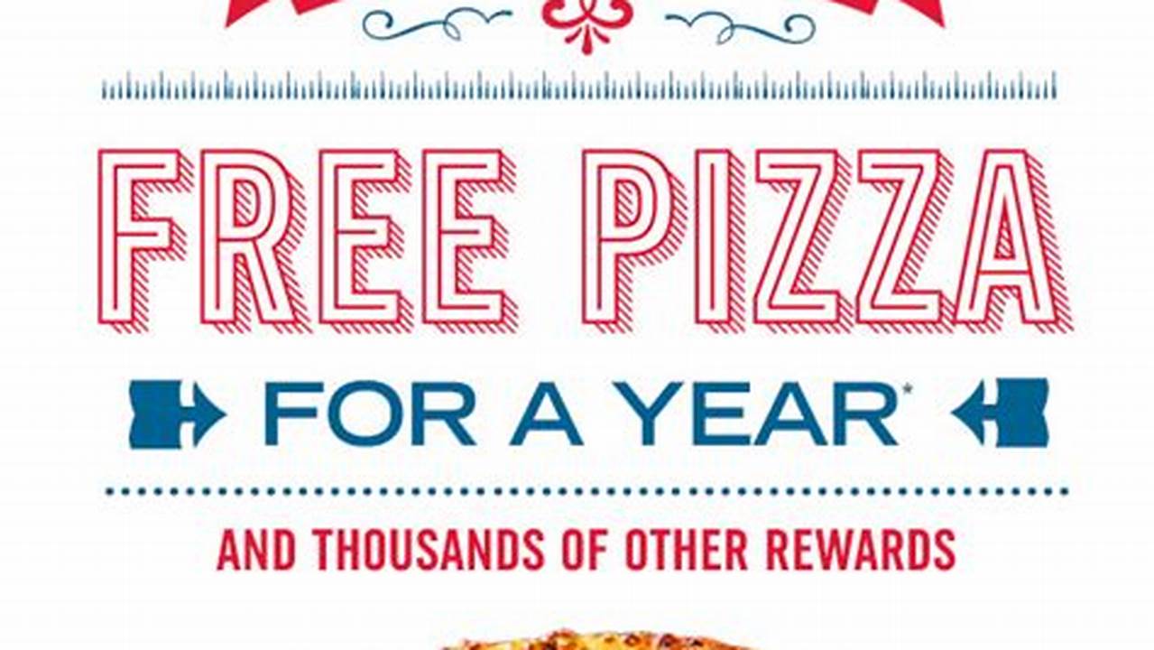 Dominos Free Pizza For A Year 2024 Uk
