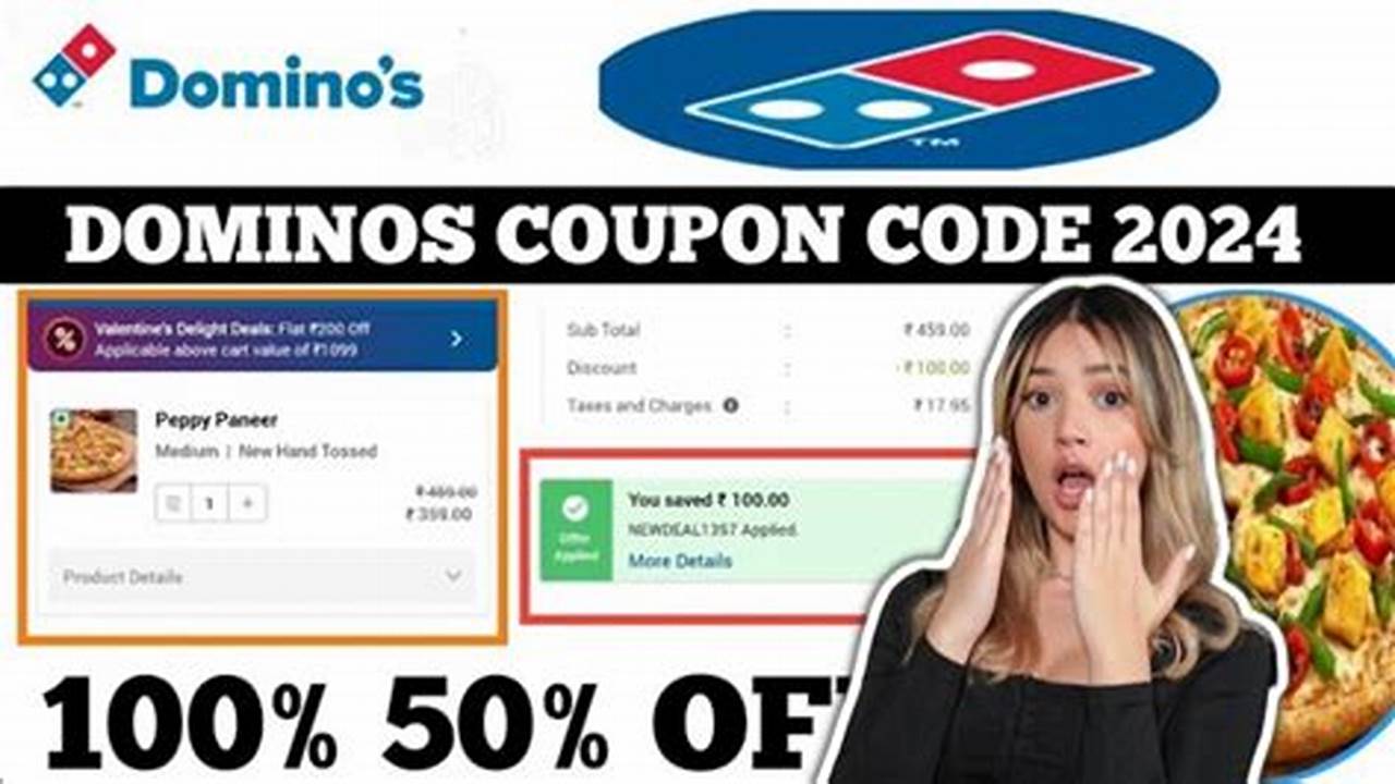 Dominos Promo Code 2024 Delivery
