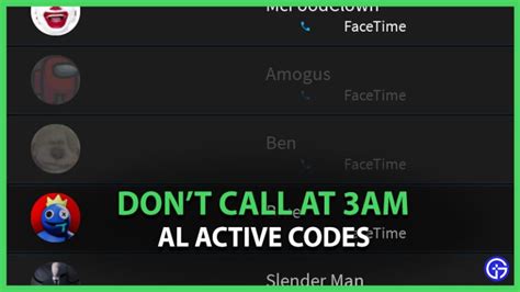Don\'t Call At 3AM Codes - Roblox - June 2023 -