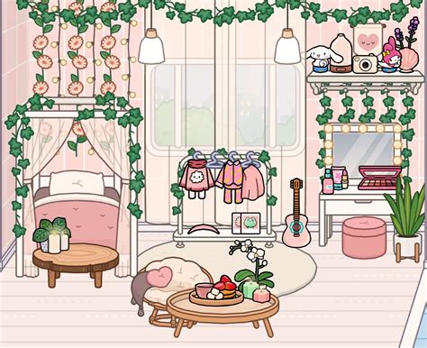 Don't Forget the Lighting toca boca bedroom