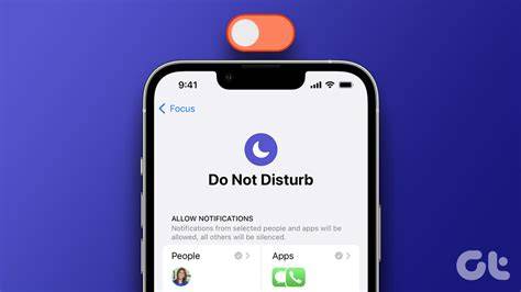 Check Do Not Disturb and Focus mode