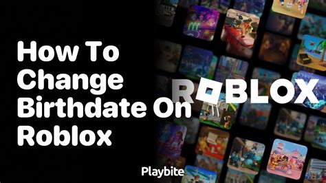 Don\'t let users change their Roblox birthdate at all - Website 