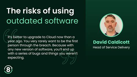 Don’t run outdated software