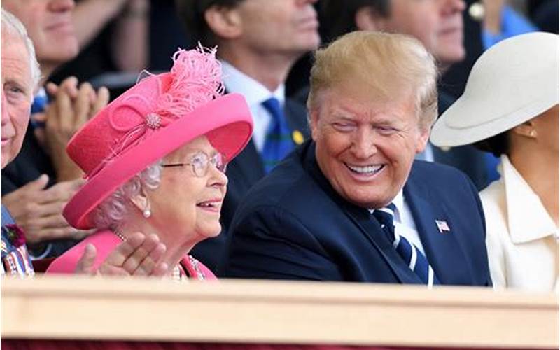 Donald Trump With Queen Elizabeth