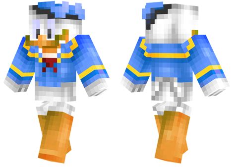 Get Quacking with the Donald Duck Minecraft Skin!