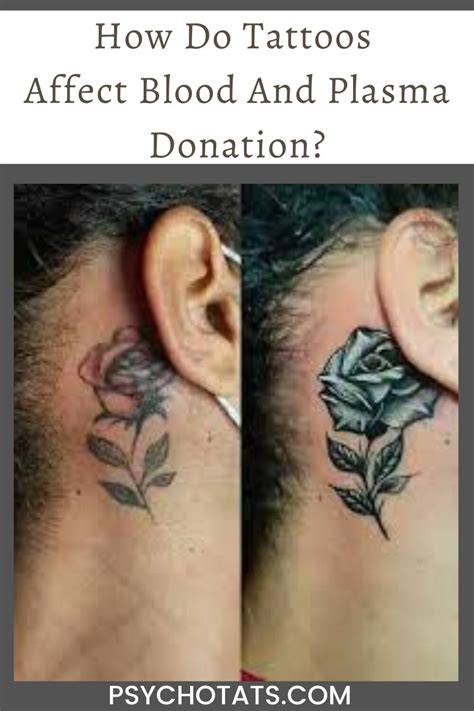 Donate Plasma With Tattoo