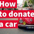 Donating Car to Charity