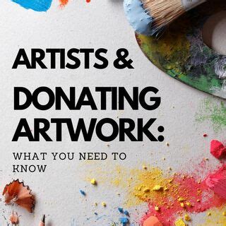 Donating to Art Programs