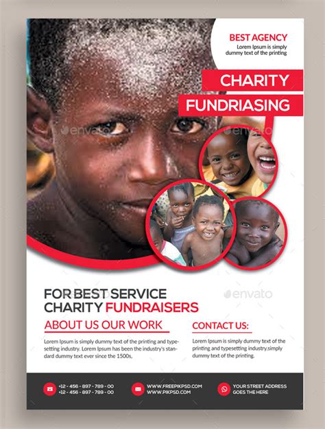 Donation Flyer Template – 2023