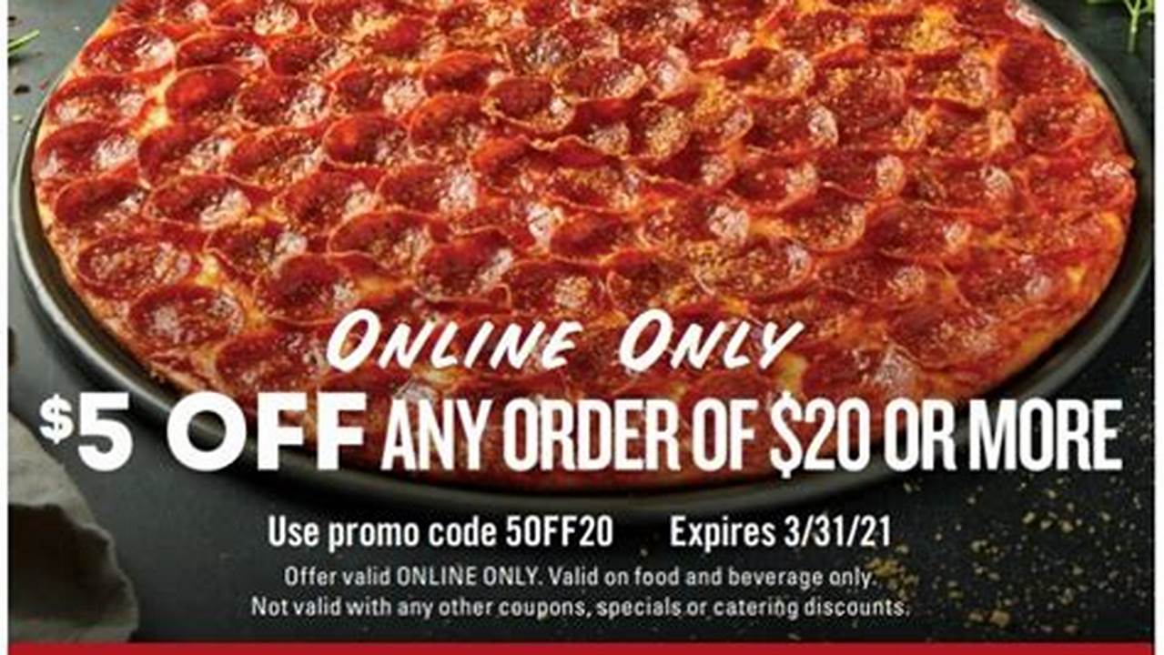 Donatos Promo Code March 2024