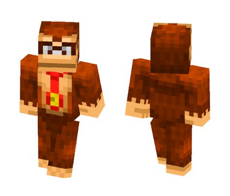Unleash Your Inner Gamer with the Legendary Donkey Kong Minecraft Skin
